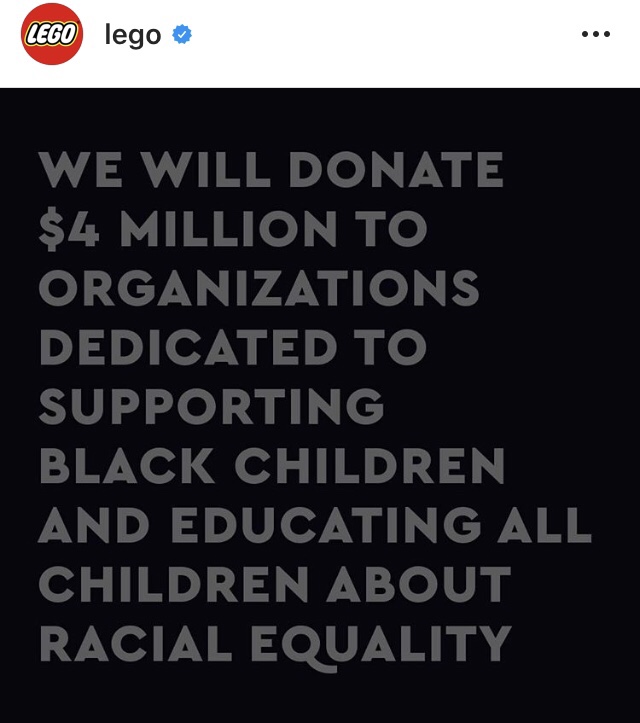 We will donate $4 million to organizations dedicated to supporting black children and educating all children about racial equality
